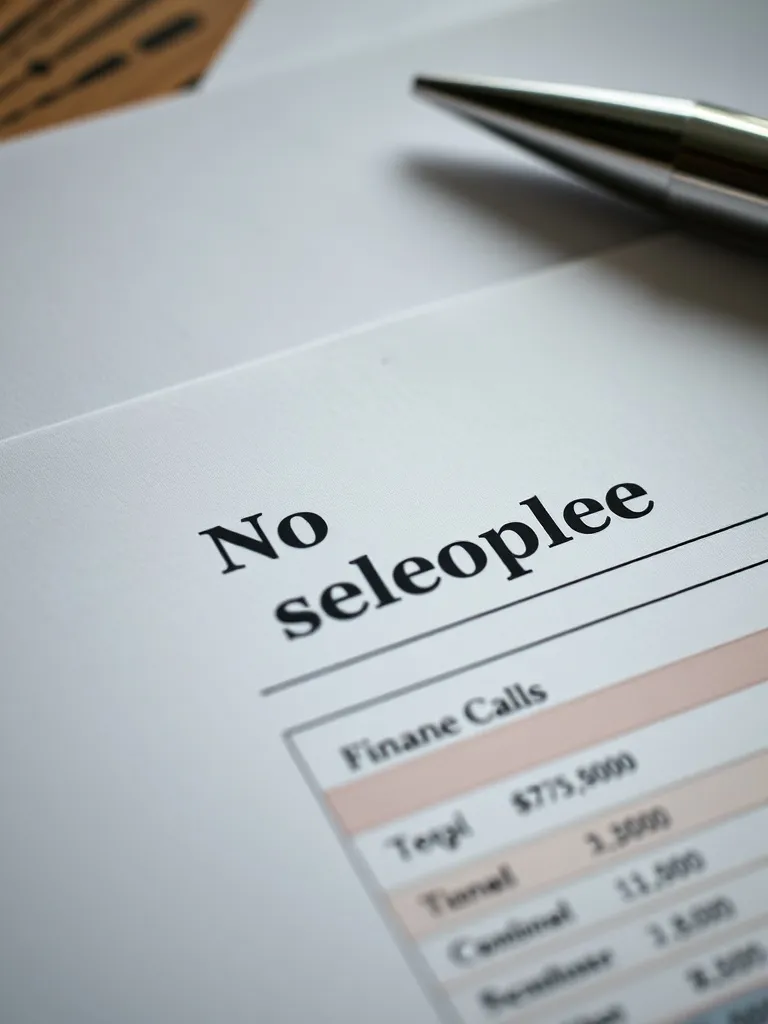 A close up of a financial document with the word